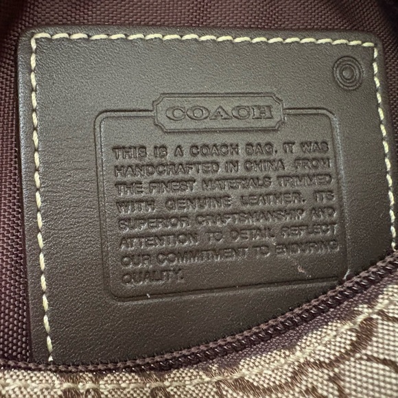 Coach Brown Signature Tote - Picture 5 of 5